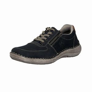 Rieker 03030-14 Turnschuhe Herren Blau | 158463-HNG