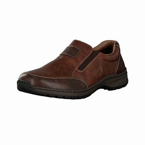 Rieker 03354-26 Slip On Herren Braun | 863409-LUF