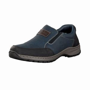 Rieker 03359-00 Slip On Herren Blau | 836407-YMJ