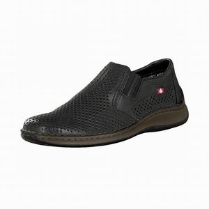 Rieker 05297-00 Slip On Herren Schwarz | 694517-HJF