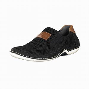 Rieker 07556-00 Slip On Herren Schwarz | 081263-VPB