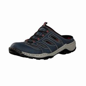 Rieker 08096-16 Mules Herren Blau | 189563-ZGT