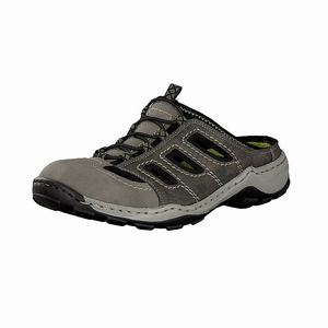 Rieker 08096-40 Mules Herren Grau | 601937-IVB