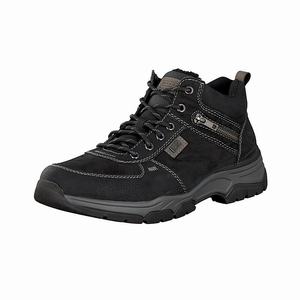 Rieker 11231-01 Schnürstiefel Herren Schwarz | 986574-AHG