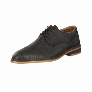 Rieker 11412-00 Schnürschuhe Herren Schwarz | 345908-VNR