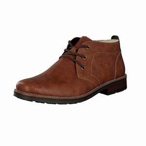 Rieker 13232-22 Schnürschuhe Herren Braun | 496025-XKW