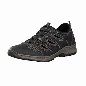 Rieker 14266-00 Turnschuhe Herren Schwarz | 571902-BVR