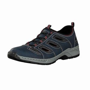 Rieker 14266-14 Turnschuhe Herren Blau | 974513-HUQ