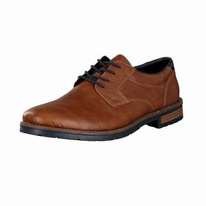 Rieker 14600-24 Schnürschuhe Herren Braun | 358910-JUR