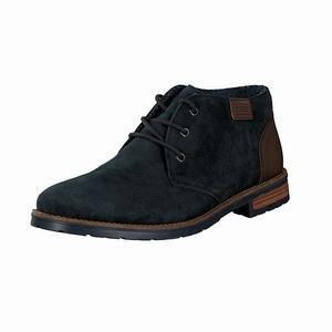 Rieker 14644-14 Schnürschuhe Herren Blau | 182345-OHT