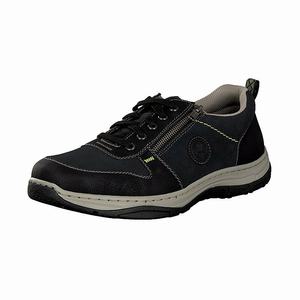 Rieker 16321-00 Schnürschuhe Herren Schwarz | 608749-WZE