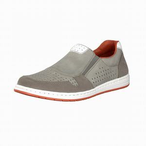 Rieker 18265-43 Slip On Herren Grau | 657098-ZFD