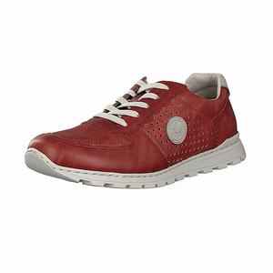 Rieker 18716-33 Turnschuhe Herren Rot | 795408-HFW