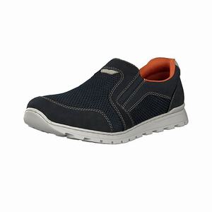 Rieker 18760-14 Slip On Herren Blau | 415083-LRU