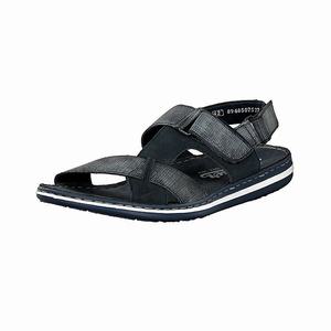 Rieker 21070-14 Sandalen Herren Blau | 467513-XTI