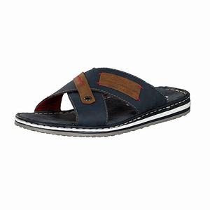 Rieker 21548-14 Mules Herren Blau | 465981-VWE