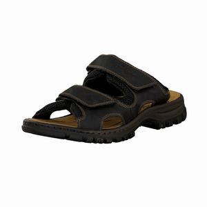 Rieker 25092-00 Mules Herren Schwarz | 163872-EMR