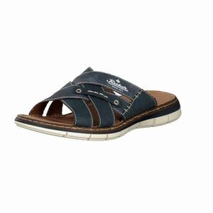 Rieker 25199-14 Mules Herren Blau | 034967-WOP