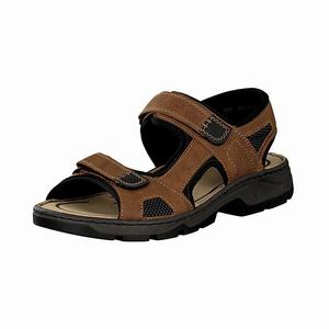 Rieker 26156-25 Sandalen Herren Braun | 578241-RXH