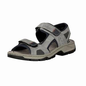 Rieker 26156-46 Sandalen Herren Grau | 385742-DIB