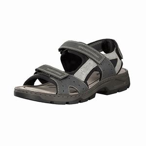 Rieker 26157-45 Sandalen Herren Grau | 761435-NIH