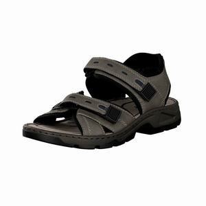 Rieker 26175-40 Sandalen Herren Grau | 139706-DUX