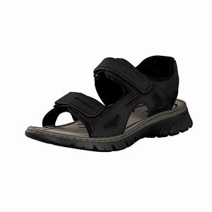 Rieker 26761-00 Sandalen Herren Grau | 591640-UYA