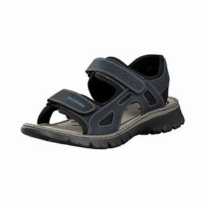 Rieker 26761-14 Sandalen Herren Blau | 832760-NMB