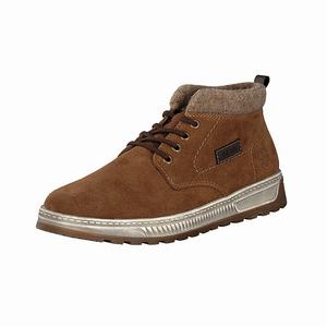 Rieker 37020-20 Schnürstiefel Herren Braun | 681543-WCO