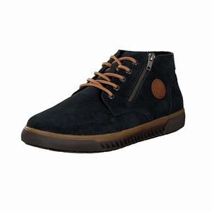 Rieker 37931-14 Schnürstiefel Herren Blau | 105678-MSL