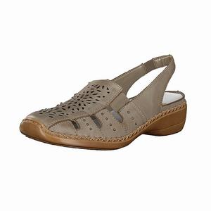 Rieker 41390-62 Slip On Damen Beige | 253186-VJA