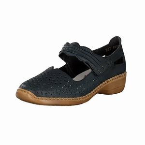 Rieker 41399-14 Slip On Damen Blau | 174956-UDA