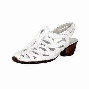 Rieker 43779-81 Sandalen Damen Weiß | 318609-ZNF