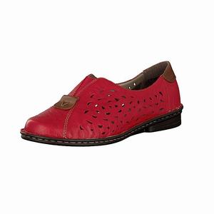 Rieker 48451-33 Slip On Damen Rot | 870615-JZU