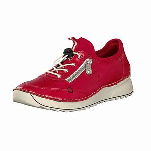 Rieker 51562-33 Turnschuhe Damen Rot | 017834-KUN