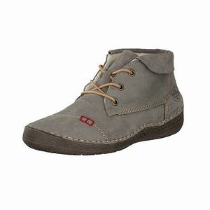 Rieker 52524-41 Schnürstiefel Damen Grau | 508241-GUI