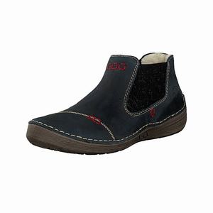 Rieker 52590-14 Chelsea Boots Damen Blau | 457098-ZNS