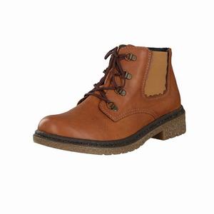 Rieker 53234-24 Schnürstiefel Damen Braun | 076145-FBR