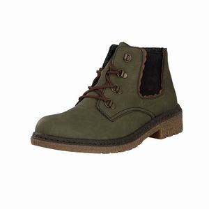 Rieker 53234-54 Schnürstiefel Damen Grün | 238065-JKQ