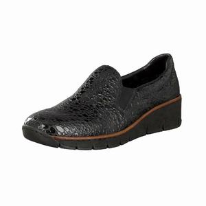 Rieker 53766-45 Slip On Damen Grau | 247985-ZKG