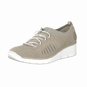 Rieker 537B5-62 Turnschuhe Damen Beige | 547310-HRE