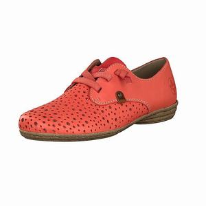 Rieker 53945-38 Slip On Damen Rot | 521436-USY