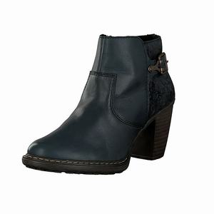 Rieker 55292-14 Ankle Boots Damen Blau | 130782-THU