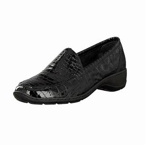 Rieker 583A0-00 Slip On Damen Schwarz | 869241-PEY