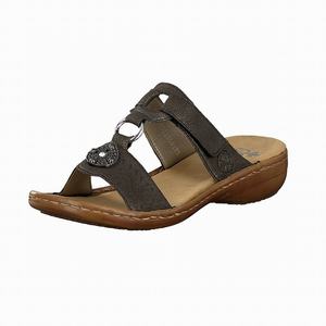 Rieker 608K1-45 Mules Damen Grau | 763218-EDS