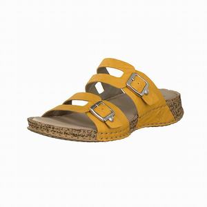 Rieker 61195-68 Mules Damen Gelb | 043962-PBM