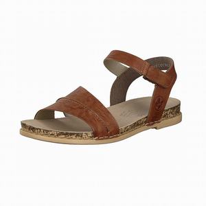 Rieker 61271-23 Sandalen Damen Braun | 419285-LMA