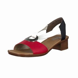 Rieker 62662-35 Sandalen Damen Rot | 420865-EIM