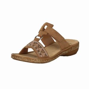 Rieker 628M0-22 Mules Damen Braun | 573142-GIL