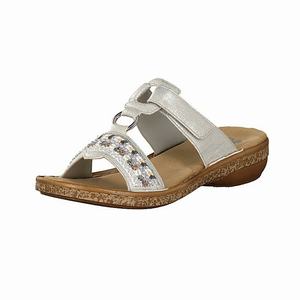 Rieker 628M6-40 Mules Damen Grau | 356718-YJP